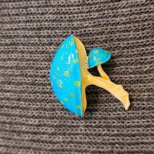 Mushroom Brooch